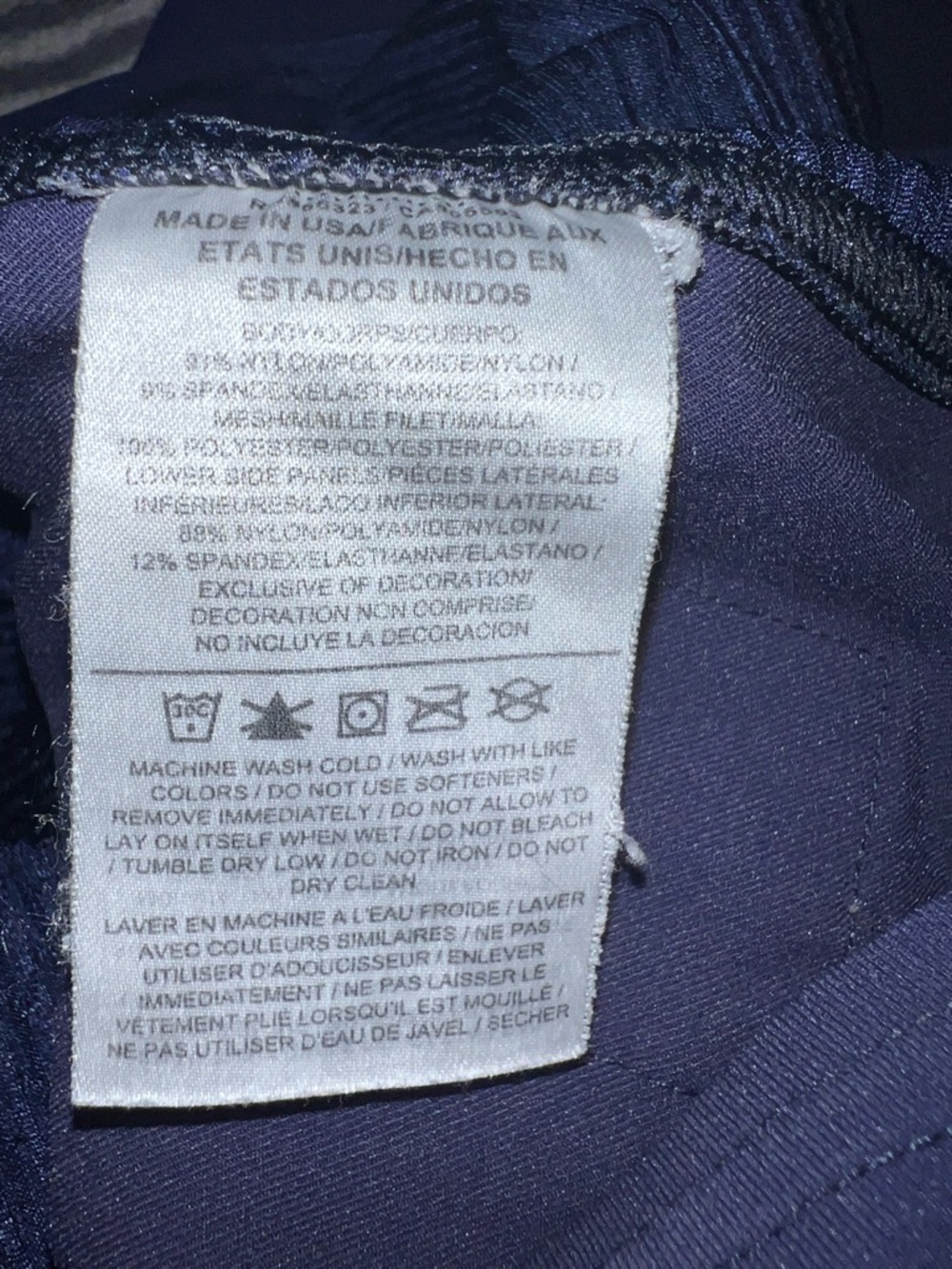 Nike West Virginia Mountaineers Player Issued Football Jersey Blue #4 WVU 42 L - Picture 13 of 14